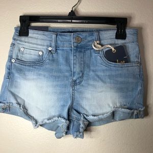 Indigo Rein Blue Jean Shorts